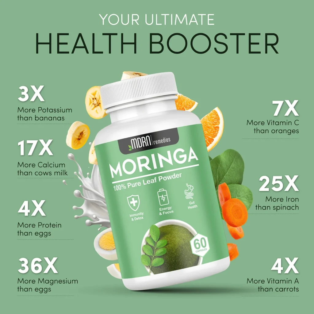 What is pure moringa?